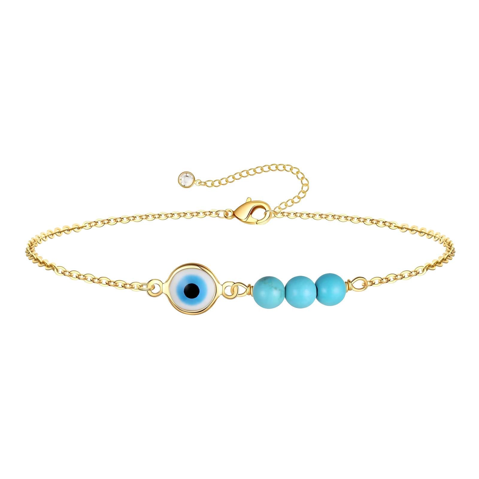 Evil Eye 18K Gold plated Bracelet