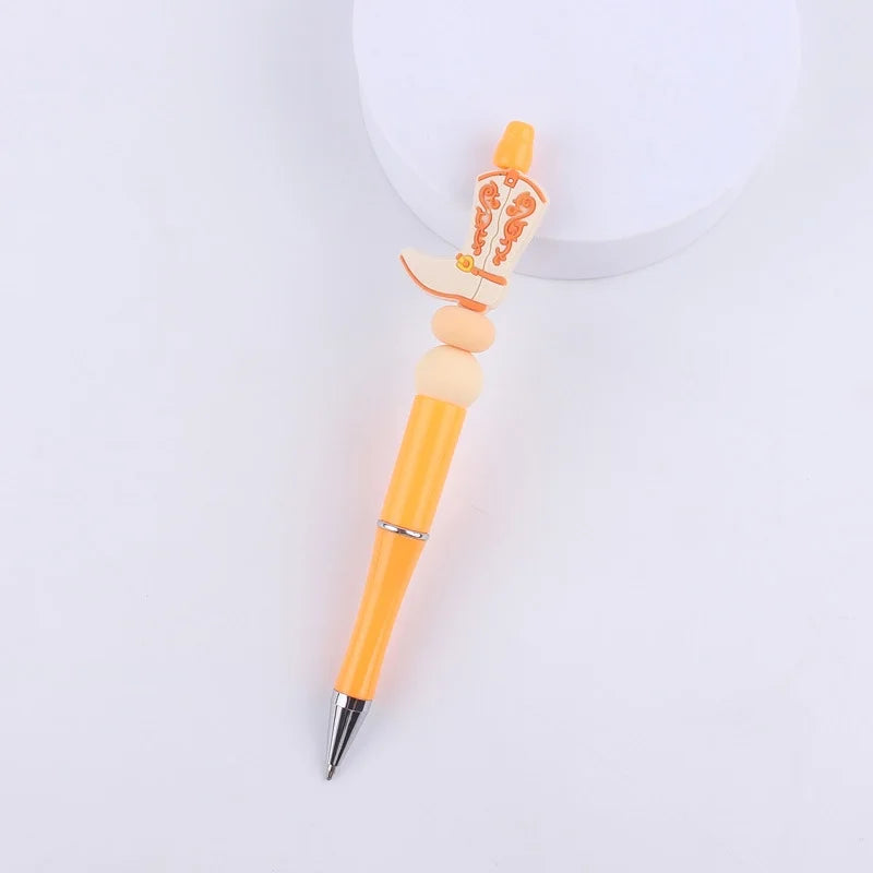 Cowboy Silicon Bead Pen