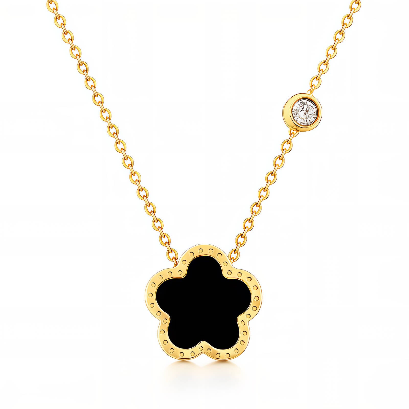 Flower Meadow Necklace in 18K Gold Plated