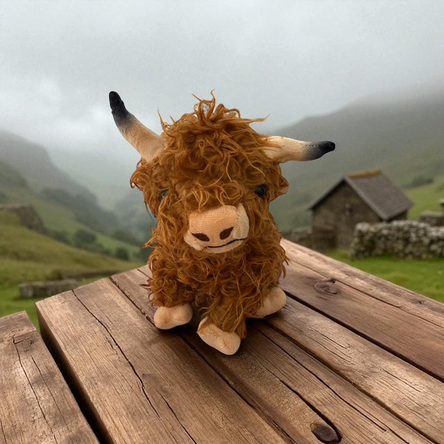 Scottish Highland Cow Stuffed Toy
