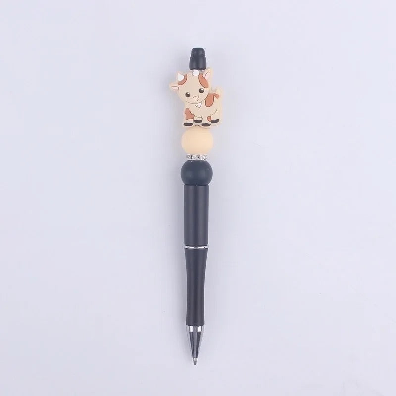 Baby Goat silicon bead pen